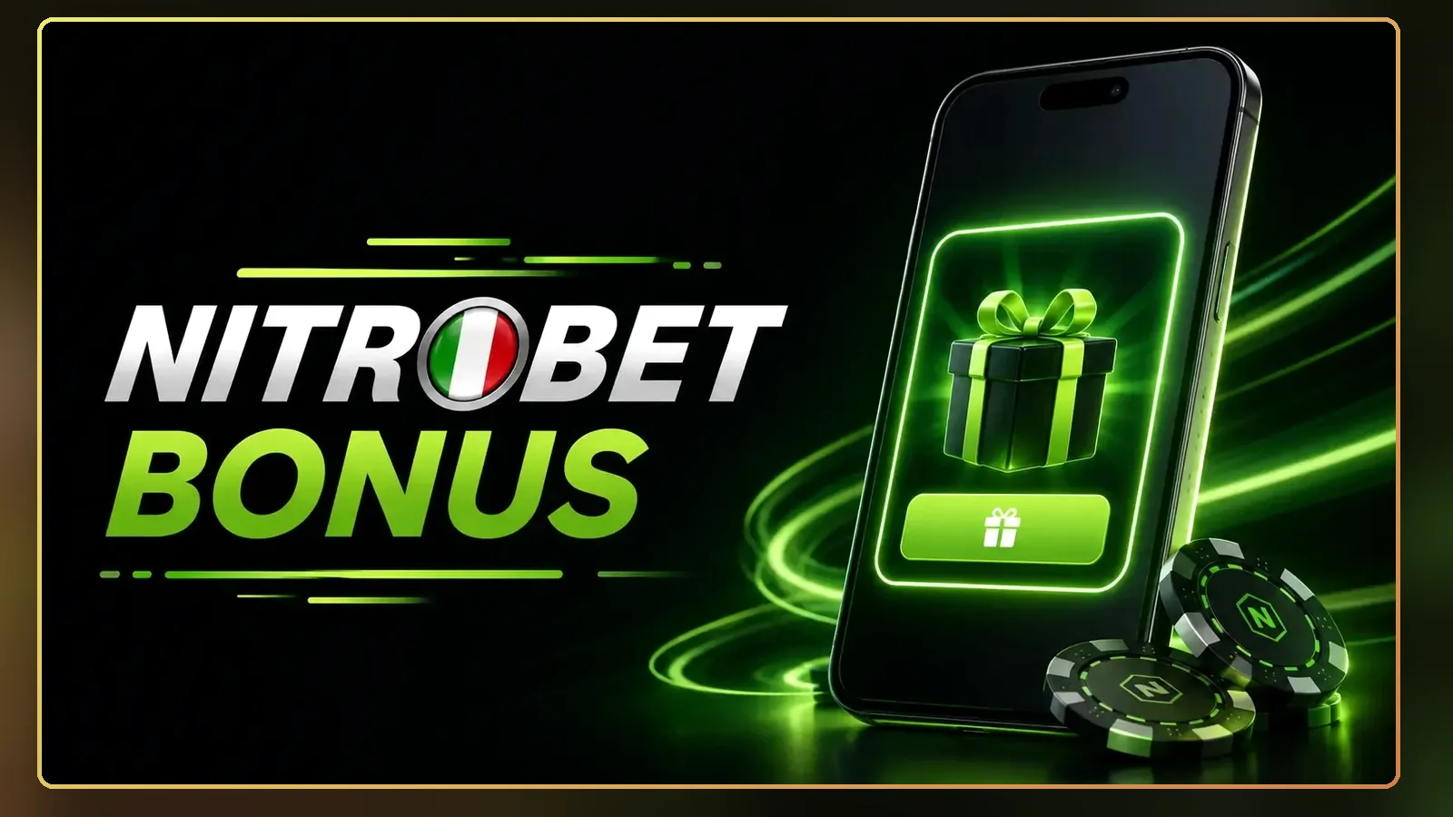 Sezione sportsbook Nitrobet con Eventi Live aperta dal telefono